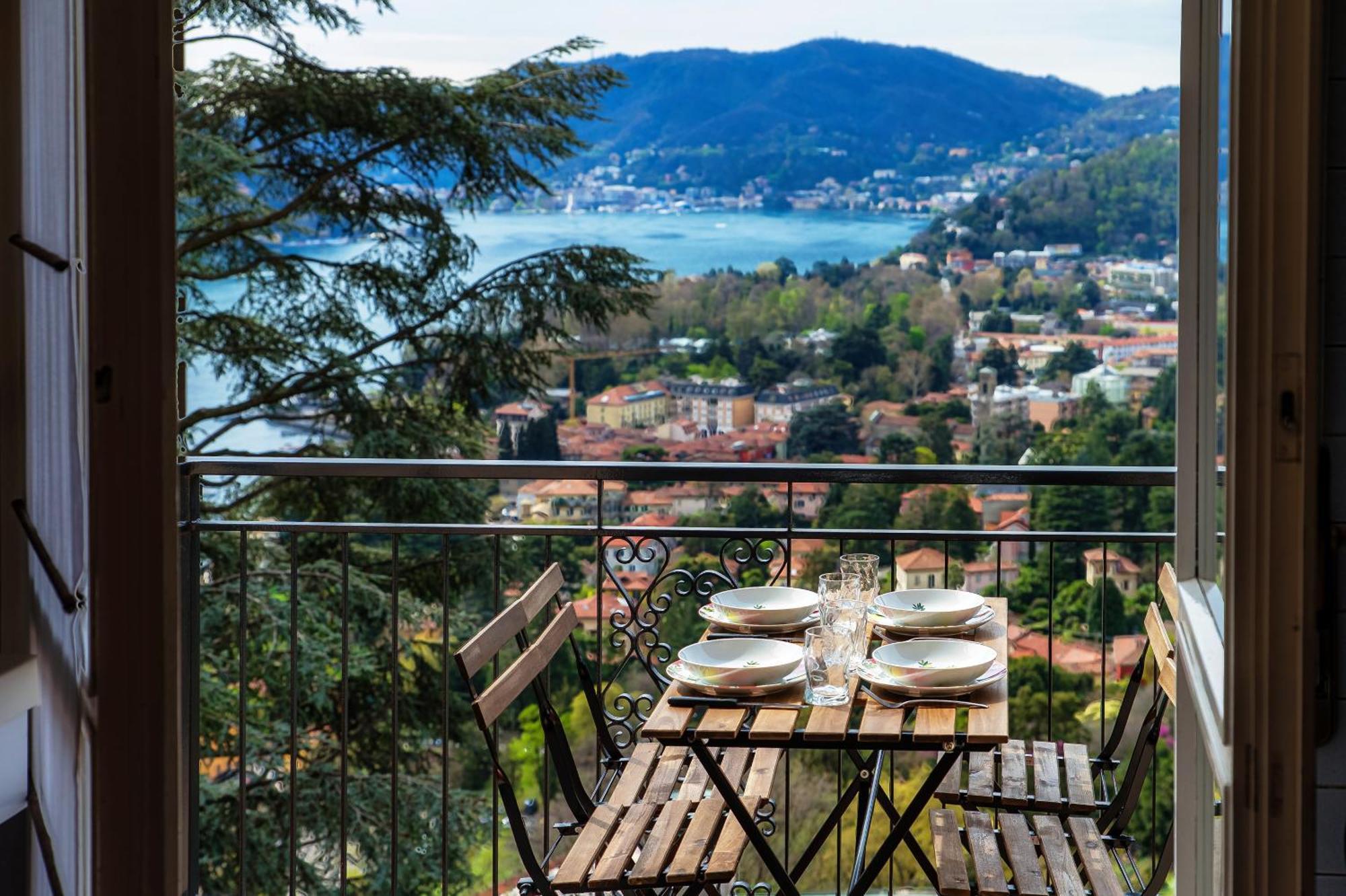 Vista Lario Apartment - Aqua Apartments Cernobbio Luaran gambar