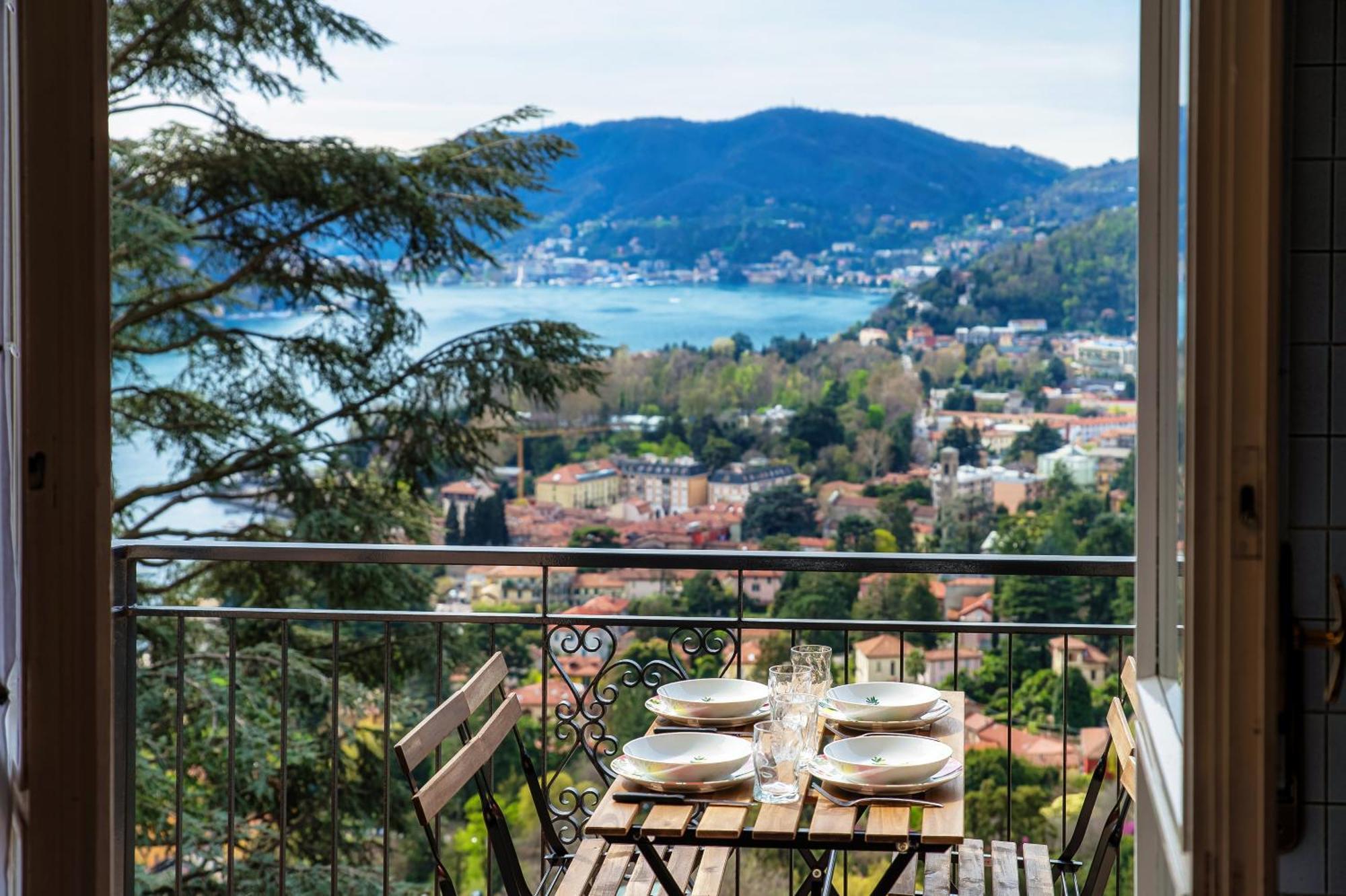 Vista Lario Apartment - Aqua Apartments Cernobbio Luaran gambar